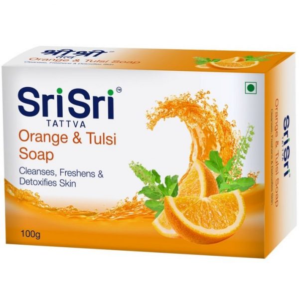 SriSri Tatva Orange and Tulsi Soap